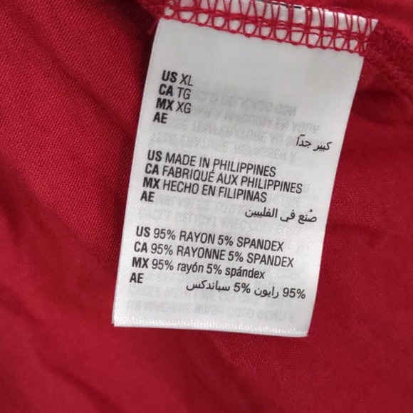 Style & Co Twist Front Long sleeve Top XL - Picture 6 of 7